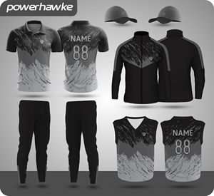 Top qualité imprimé Polyester Cricket uniforme maillots équipe hommes uniforme ensemble sport porte des uniformes de cricket - Product Image 4