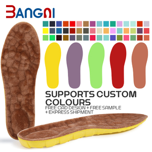 <span class=keywords><strong>Semelles</strong></span> intérieures en polaire corail, confortables et <span class=keywords><strong>chauffantes</strong></span>, avec soutien de la voûte plantaire, pour la vente en gros - Product Image 2