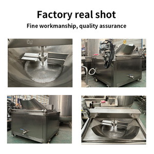 エネルギー効率の良いバナナチップフライヤー温度制御自動攪拌ステンレス鋼 - Product Image 3