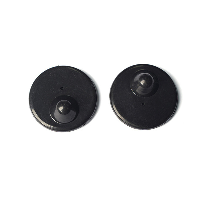 8.2MHz RF Hard Tag Anti-Theft EAS Security Alarm for Retail Shop Circle 50*50mm with 1-1.4M Detect Range