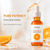 Sérum Visage Bio à la Vitamine C Hydratant Éclaircissant Anti-âge Soin de la Peau à Marque Blanche