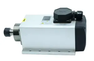 HQD-GDF60-18Z-6 Motor Spindel CNC Kecepatan Tinggi 6KW ER32 18000Rpm Spindel Motor Pendingin Udara untuk Mesin Router CNC