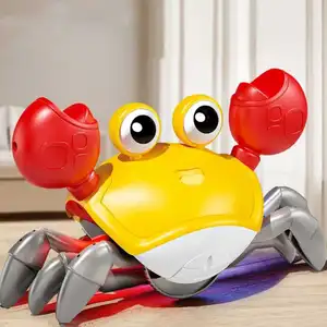 Enfants salle de bain bain eau jouer jouet chaîne natation crabe ramper crabe bébé jouet marche crabe bain jouet Animal pour enfants