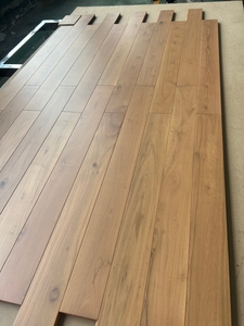 <span class=keywords><strong>Parquet</strong></span> en bois massif en teck chinois, vente en gros, sur mesure, certifié CE, pour intérieur - Product Image 4