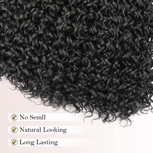 Cheveux synthétiques Ocean Wave Passion <span class=keywords><strong>Twist</strong></span> pour femmes, extensions de tresses au crochet couleur ombrée, boucles aquatiques - Product Image 4
