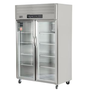 <span class=keywords><strong>Réfrigérateur</strong></span>-congélateur commercial à 2 portes, sans givre, intégré, pour la restauration et les cantines - Product Image 4
