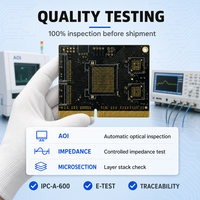 Kartu NIC Ethernet PCB - PCB Multilayer Tembaga Berat 6 Lapis PCBA untuk Layanan Perakitan Elektronik Otomasi Industri