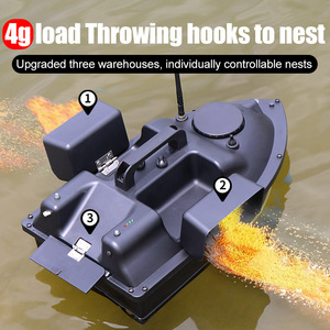 Barco de cebo de pesca con GPS, retorno automático, 500M, 2KG, 3bin, señuelo y nido, tienda, 16 densos - Product Image 3