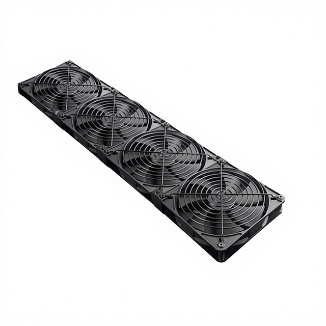 12cm Bladeless Server Rack 12V DC Silent Cooling Fan No Punching Mounting 1 Year Warranty Chassis Equipment Heat Dissipation OEM