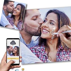 Kit de Peinture Diamant Personnalisé en Gros <span class=keywords><strong>avec</strong></span> MOQ=1 et Livraison Directe - Ensemble de Peinture Diamant 5D et Accessoires - Product Image 1
