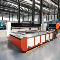 Machine de découpe à jet d'eau CNC 5 axes, 60000 psi, ultra haute pression, pour pierre, verre, métal, marbre