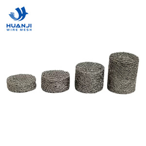 Compressed Knitted <b>Wire</b> <b>Mesh</b> 0.15 0.12 0.1mm Nickel/Stainless Steel Compressed Knitted <b>Wire</b> <b>Mesh</b> - Product Image 3