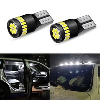 Ampoule LED AUXITO Bestseller T10 194, blanche, neuve, kit d'éclairage de plaque d'immatriculation, ampoule de phare LED 6000K pour éclairage intérieur de voiture