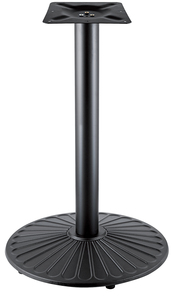 Base de Mesa Moderna de Metal Negro, Juego de 5 Piezas, Diseño Minimalista Duradero, Acabado en Cuero PU y Mármol para Muebles de Comedor de Apartamento - Product Image 5
