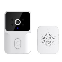 NUEVO Timbre Inteligente Wifi para Apartamento, Sistema de Seguridad para el Hogar, Timbre Inalámbrico con Cámara de Video y Sonido