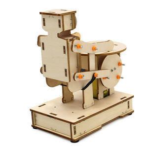 Kit de montage de robot tambour DIY, mouvement mécanique, éducation STEM, enseignement scientifique, jouet éducatif pour enfants - Product Image 3