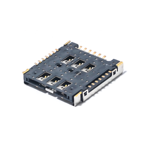M6117 Porta Schede Micro SD+Nano <span class=keywords><strong>SIM</strong></span> Push-Pull con Lettore Schede TF per Smart Home e Auto Elettriche - Vendita Calda in India, Israele, <span class=keywords><strong>Turchia</strong></span> - Product Image 3