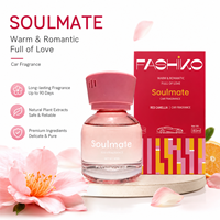 FASHIKO Désodorisant Voiture OEM ODM 80ml Flacon de Parfum Liquide Anti-déversement Écologique avec Coton Diffuseur Sûr pour Enfants/Animaux Domestiques Longue Durée
