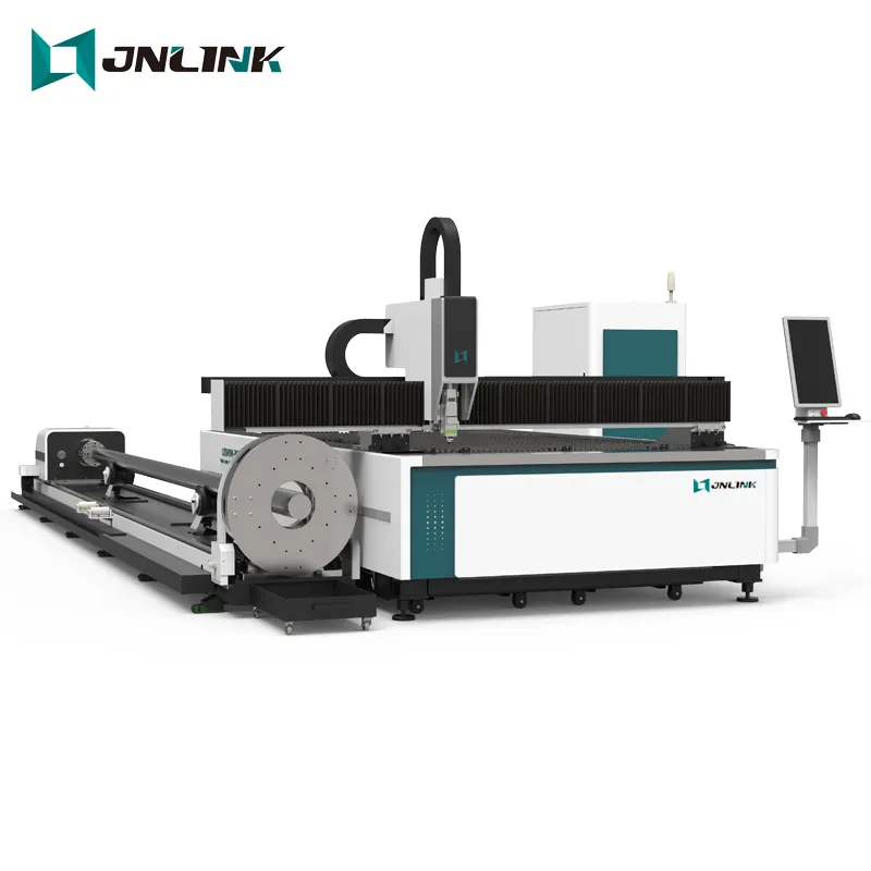 Industry stainless steel carbon aluminum cnc fiber optic laser metal tube cutting machine 1000w 2000w 3000w price