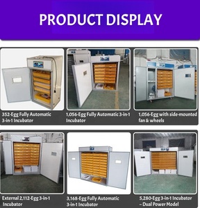 Vente d'incubateur d'oeufs intelligent entièrement automatique incubateur de poussin domestique à grande échelle pour les oeufs de poulet canard oie <span class=keywords><strong>Pigeon</strong></span> - Product Image 6