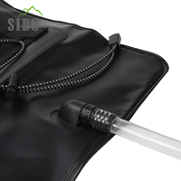 Sac de douche pliable léger et écologique en PVC sans BPA, 6L, étanche, pour marathon, course à pied, randonnée, activités de plein air