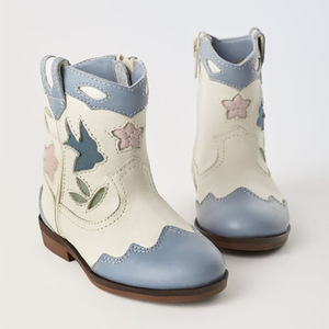 Botas Cortas de Piel Auténtica con Tacón Bajo, Estilo Retro, Dulces y Lindas, para Estudiantes, con Cierre Lateral y Logotipo Personalizado - Product Image 2