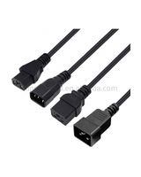 Câble 10a250v 220 230v 50hz 240v Principal c13 c14 Types de connecteurs Source 18awgx3c Cordon d'alimentation 2m