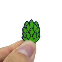 Broche en métal émaillé imitation dinosaure personnalisée avec pointes et boucles à capuchon en caoutchouc
