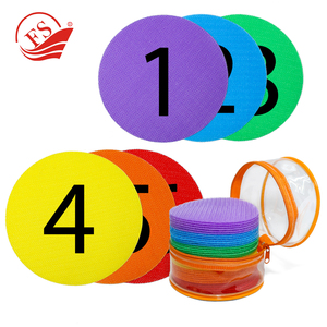 Adhésif social pour salle de classe assis marqueurs points tapis assis taches - Product Image 1