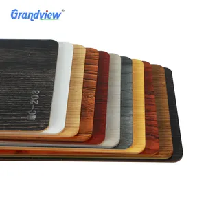 2.5mm colorful wood grain acrylic plastic sheet wooden for kitchen