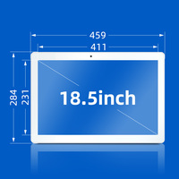 Écran tactile capacitif tout-en-un pour tablette PC avec support VESA intégré, Android, pour contrôle industriel, coque arrière en plastique