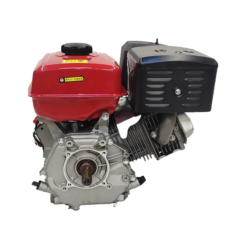 motor a gasolina de dos pistones Two Cylinder Engine / 6.5HP Petrol Two-Piston 2 Cylinder Machinery Recoil Gasoline Engine