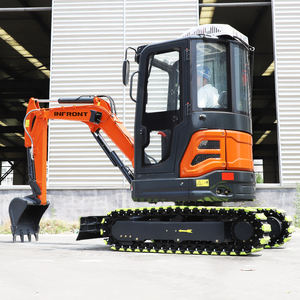 Livraison gratuite Mini-excavatrice EPA OUER 5 Moteur hydraulique Mini-pelle sur chenilles 1 tonne 2 tonnes Excavatrice Mini Excavadoras à vendre - Product Image 4