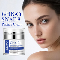 Crème Peptidique GHK-Cu SNAP-8 Anti-rides, Raffermissante, Liftante, Lissante, Anti-âge, Hydratante et Réparatrice, Marque Privée OEM