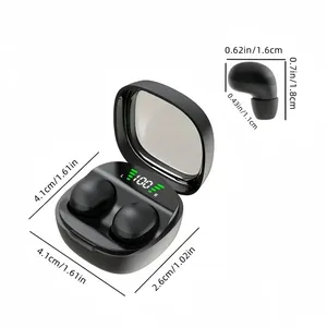 Mini Görünmez Uyku Kablosuz TWS Kulaklık Aktif Gürültü Engelleme Alexa HD Aramalar Spor Çalışma Kulak İçi Stereo Dijital Ekran - Product Image 1