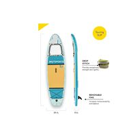 Planche de SUP gonflable 2026 Nouveau Style Clean and Clear Window de haute qualité avec fenêtre, planche de paddle gonflable Olym