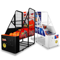 Machine électronique à jetons de jeu d'arcade de basket-ball de rue