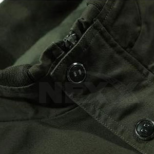 Veste en coton pour homme la plus vendue, style urbain, avec col montant et fermeture éclair, respirante, imperméable et coupe-vent - Product Image 6