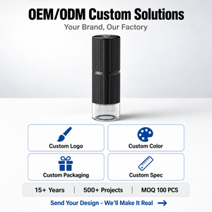 เครื่องบดกาแฟไฟฟ้าแบบพกพา OEM ODM 20 กรัม ชาร์จไฟได้ ไร้สาย สำหรับบดเมล็ดกาแฟ ใช้ในบ้าน สำนักงาน และการเดินทาง - Product Image 5