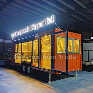 Robetaa Food Truck contenedor restaurante remolque de comida móvil con cocina completa concesión remolques de comida precio al por mayor - Product Image 5
