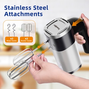 <span class=keywords><strong>Batidora</strong></span> <span class=keywords><strong>de</strong></span> Mano Eléctrica Sonifer SF-7023 para el Hogar, 220V <span class=keywords><strong>500W</strong></span>, Motor <span class=keywords><strong>de</strong></span> Cobre, Multivelocidad, para Batir Huevos y Leche, <span class=keywords><strong>de</strong></span> Alta Resistencia - Product Image 6