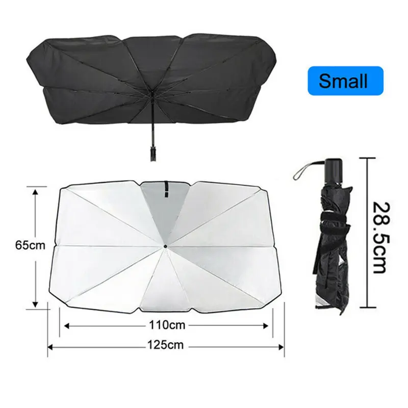 Auto Zonnescherm Protector Parasol Auto Voorruit Zonnescherm Covers Zon Beschermen Interieur Voorruit Bescherming Accessoires Styling