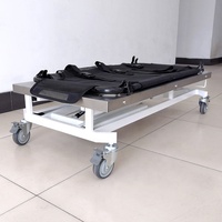 LIZE - Brancard de transport pour animaux de compagnie en acier inoxydable pour chiens - Instrument de clinique vétérinaire pour le transport d'animaux