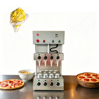 Machine de traitement multifonctionnelle QDMECH pour cornets de gelato, gaufres et pizzas