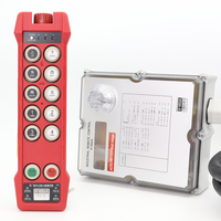 Control Remoto Industrial Inalámbrico de 10 Botones de Una Sola Velocidad con Tecnología de Salto de Frecuencia Automático Anti-Interferencia, Recién Actualizado