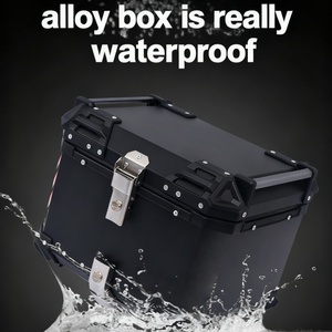 Boîte de rangement arrière pour <span class=keywords><strong>moto</strong></span> Sport Dry Box, solution de rangement multifonctionnelle, sacoche arrière pour la conduite en plein air, design résistant aux intempéries - Product Image 4