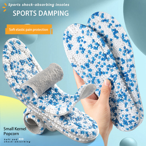 Semelles de sport Popcorn en <span class=keywords><strong>silicone</strong></span> pour hommes et femmes, souples, élastiques, absorbant la sueur, résistantes aux odeurs et aux chocs. - Product Image 2