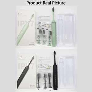 Cepillo de Dientes Eléctrico Sónico Recargable para Adultos, con 18 Velocidades, Cerdas Suaves Ultrasónicas, Blanqueador, 6 Modos, para Viajes y Uso Doméstico - Product Image 6