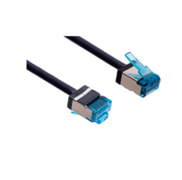Kabel Patch Cord RJ45 5m Slim CAT8 32AWG BC Conductor TPE Jacket OD4.0 Kepala Berlapis Nikel Model KCAT8-B4 Cina