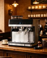 Nouvelle machine à expresso semi-automatique conforme aux normes, cafetière, machine à préparer le café
